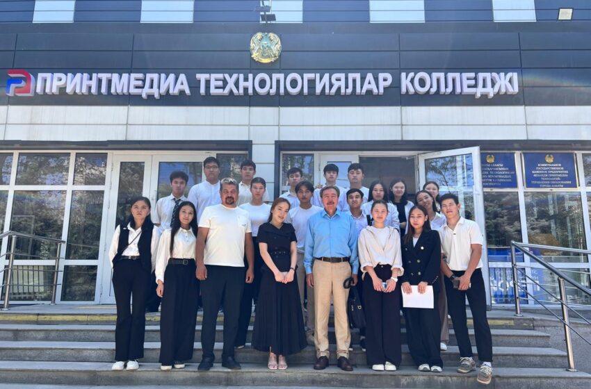  Принтмедиа технологиялар колледжінің студенттері дипломдық жұмыстарын қорғады